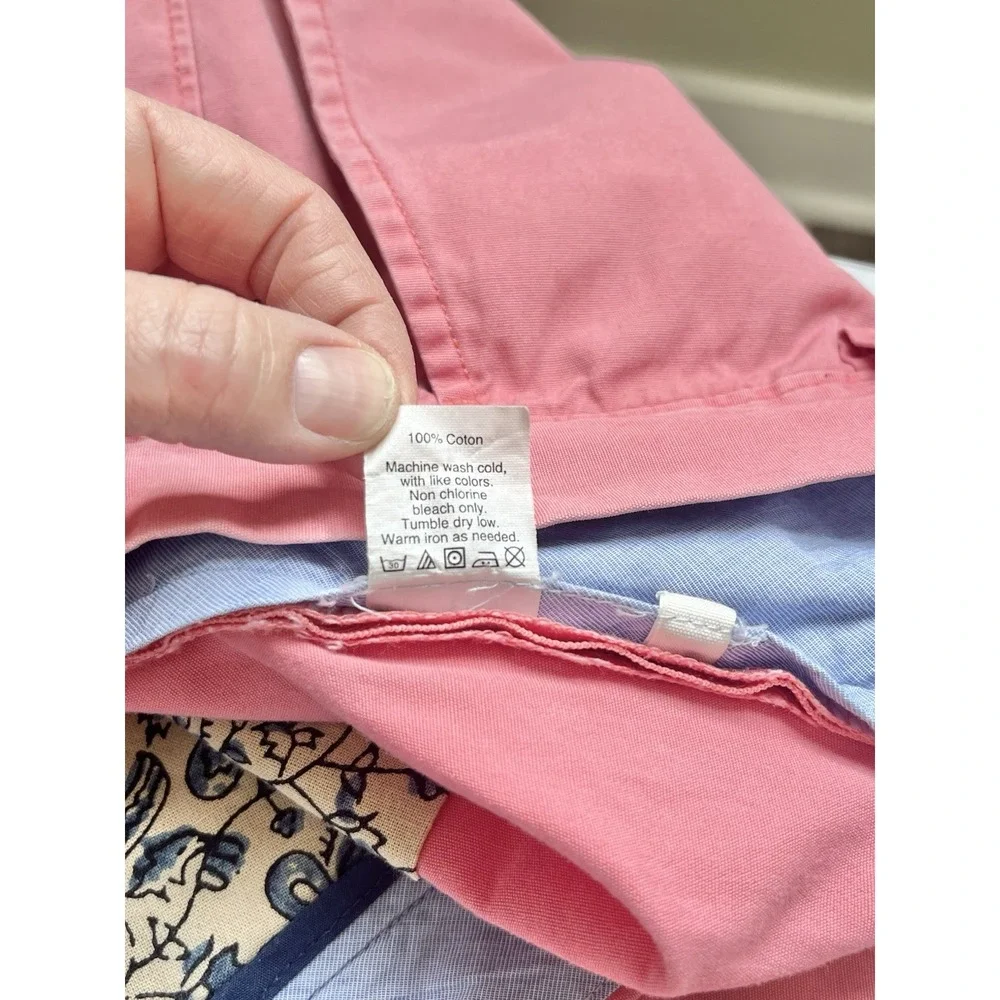 J. Crew Mens Shorts Sz 35‎ Cotton Pink #14054 Resort Wear